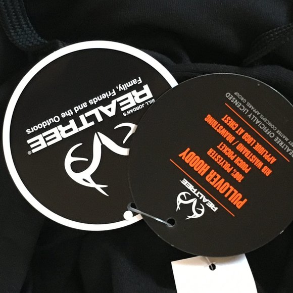 Realtree Black Antler Camo Pullover Hoodie - Picture 8 of 8